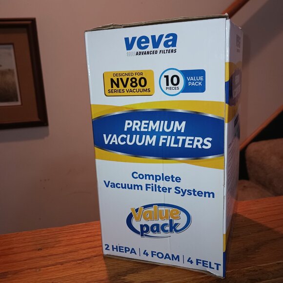 NEW VEVA Complete Premium Vacuum Filter Set, 10 Pieces - Picture 8 of 9